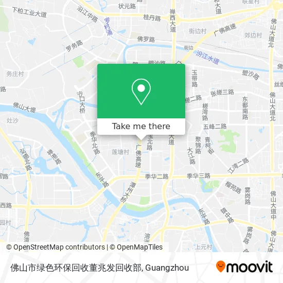 佛山市绿色环保回收董兆发回收部 map