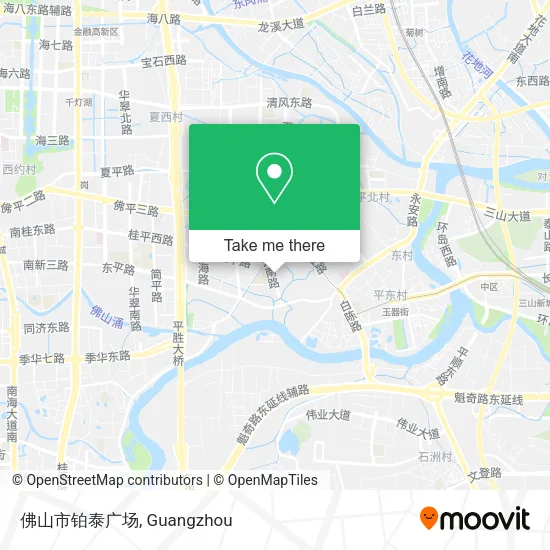 佛山市铂泰广场 map