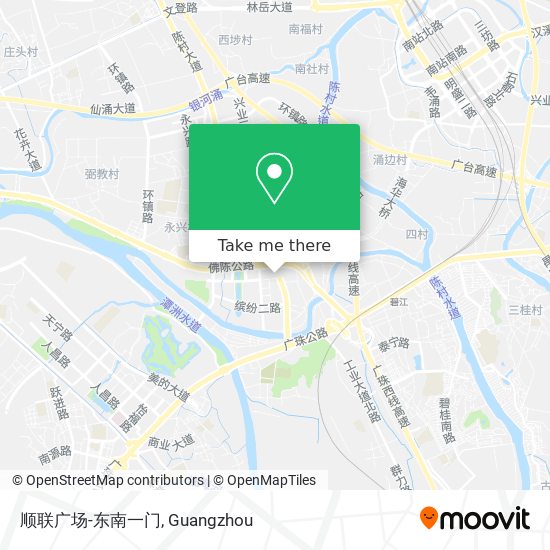 顺联广场-东南一门 map