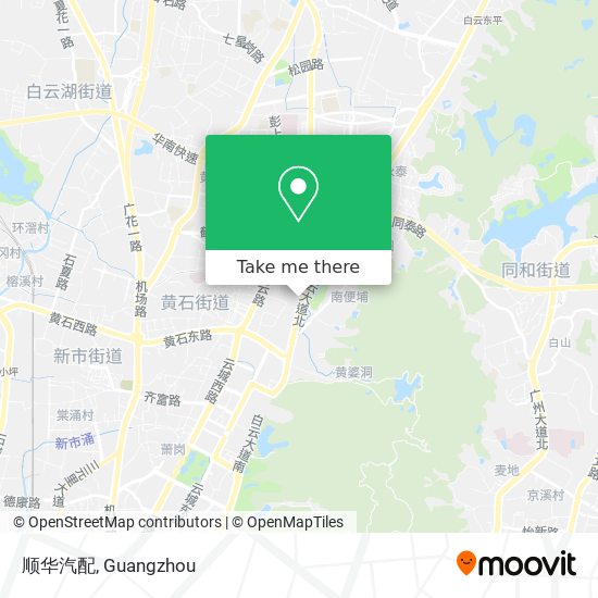 顺华汽配 map