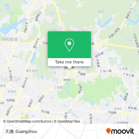 天娜 map