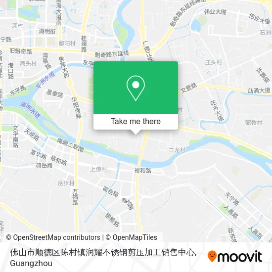 佛山市顺德区陈村镇润耀不锈钢剪压加工销售中心 map