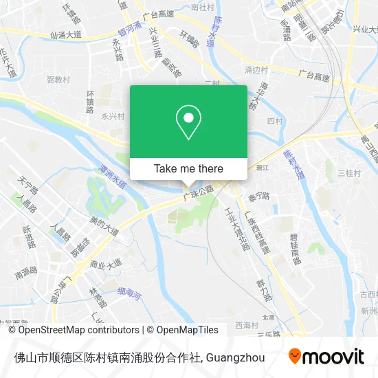 佛山市顺德区陈村镇南涌股份合作社 map