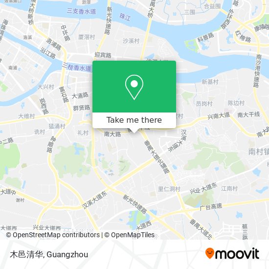 木邑清华 map