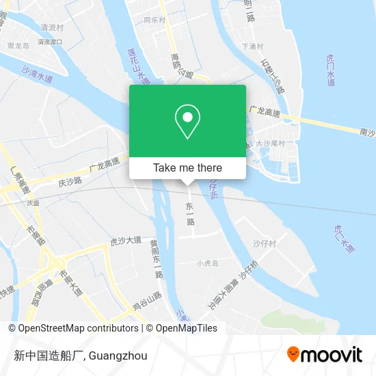 新中国造船厂 map