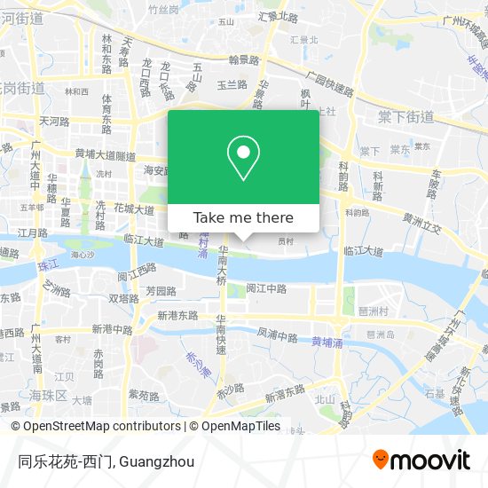 同乐花苑-西门 map