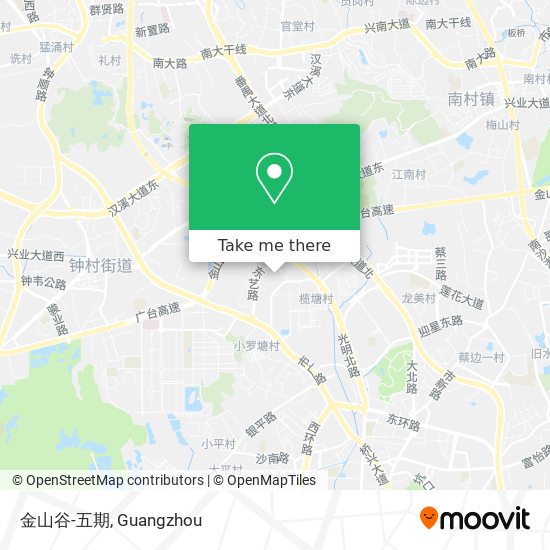 金山谷-五期 map