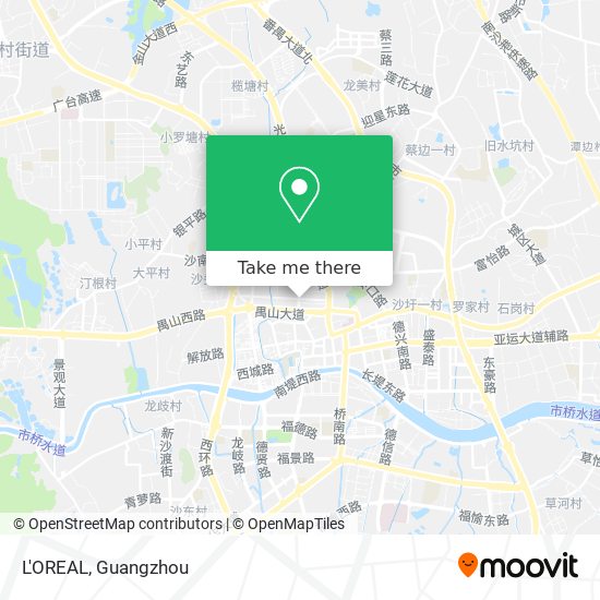 L'OREAL map