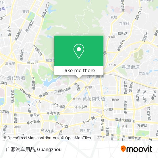 广源汽车用品 map