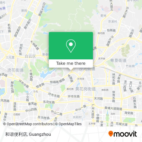 和谐便利店 map