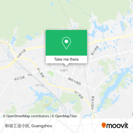 和谐工业小区 map