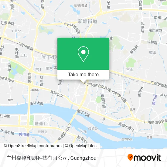 广州嘉泽印刷科技有限公司 map