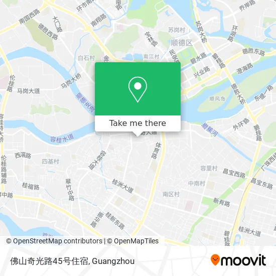 佛山奇光路45号住宿 map