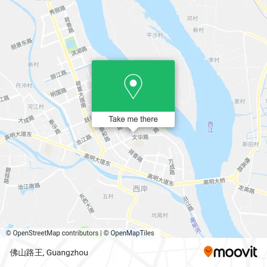 佛山路王 map
