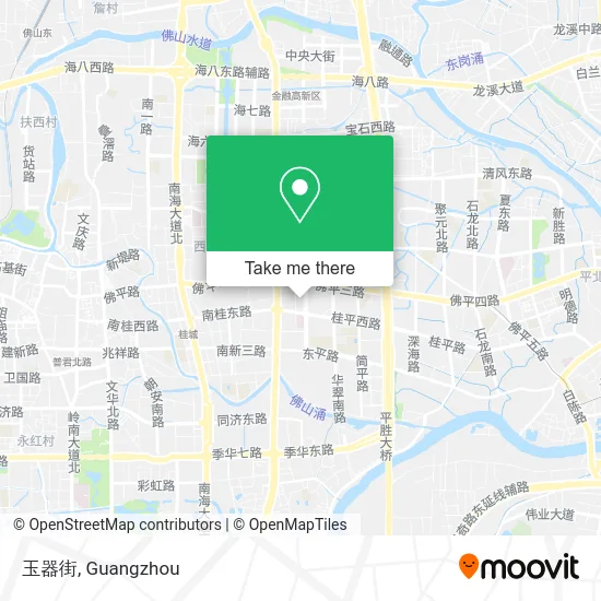 玉器街 map