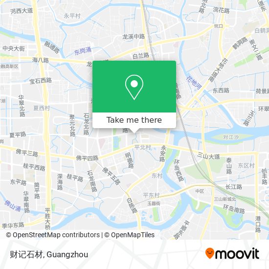 财记石材 map