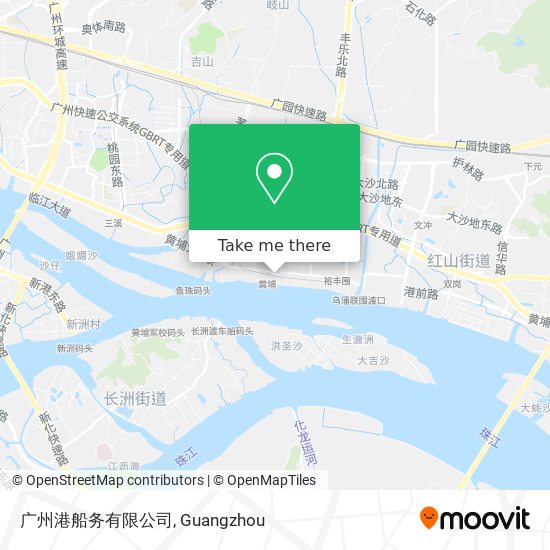 广州港船务有限公司 map