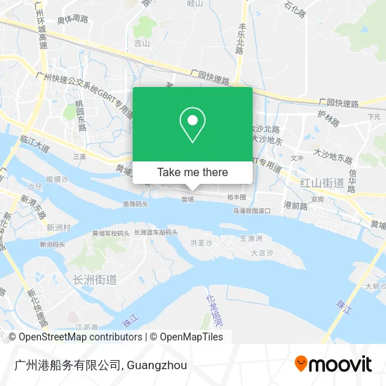 广州港船务有限公司 map