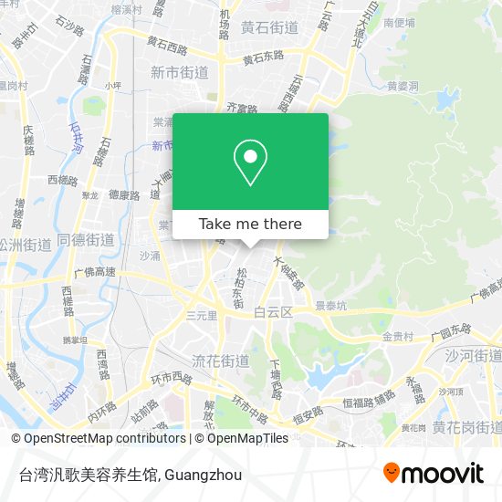 台湾汎歌美容养生馆 map