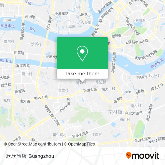 欣欣旅店 map
