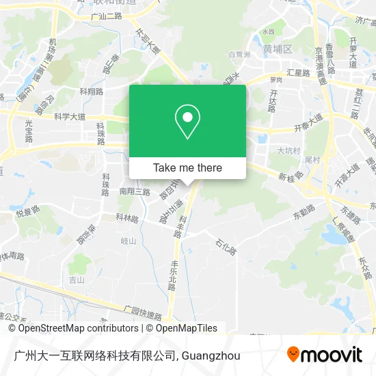 广州大一互联网络科技有限公司 map