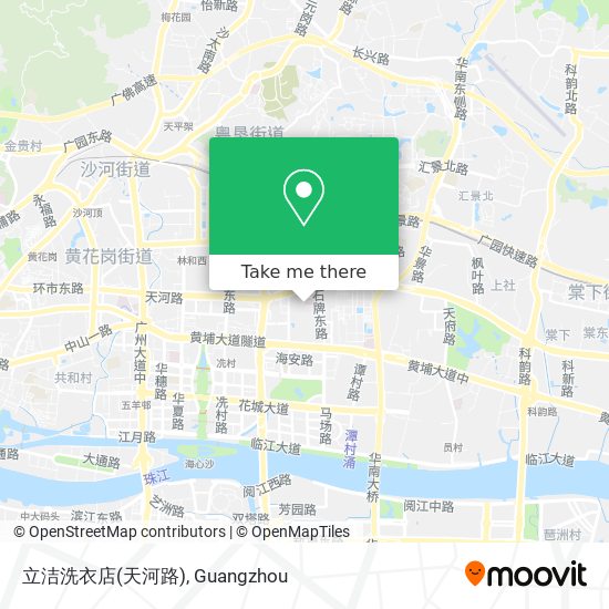 立洁洗衣店(天河路) map