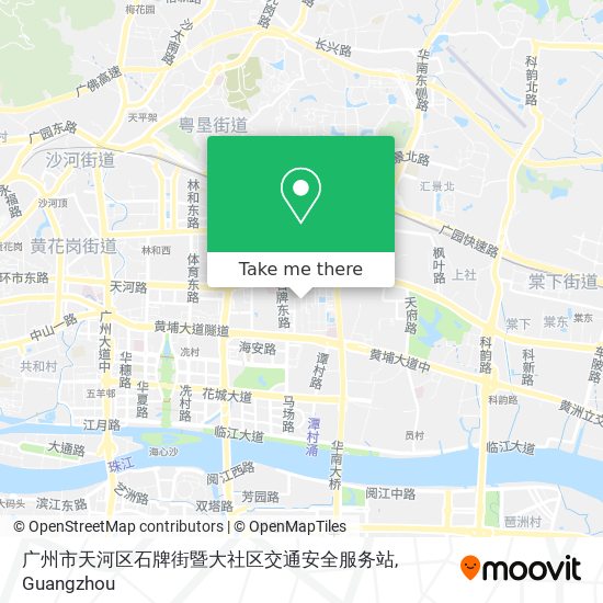 广州市天河区石牌街暨大社区交通安全服务站 map