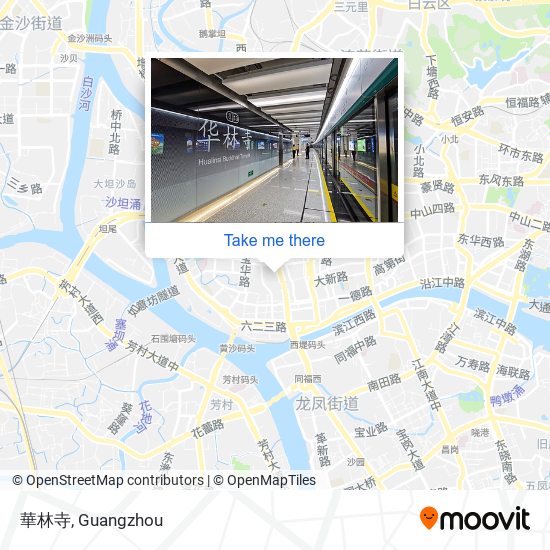 華林寺 map