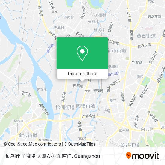 凯翔电子商务大厦A座-东南门 map