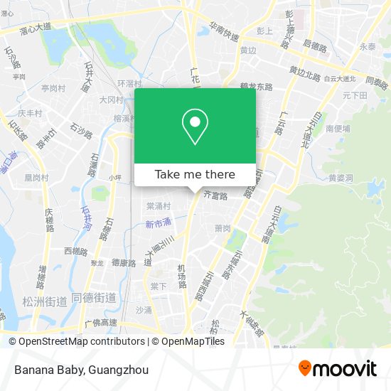 Banana Baby map