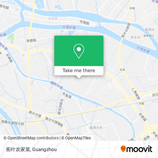 蕉叶农家菜 map