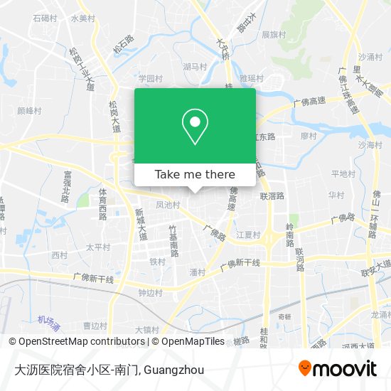 大沥医院宿舍小区-南门 map