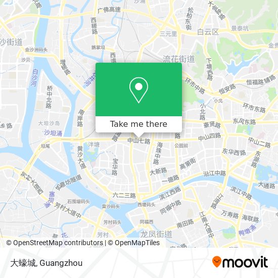 大蠔城 map
