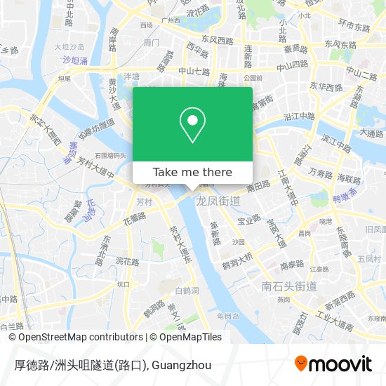 厚德路/洲头咀隧道(路口) map