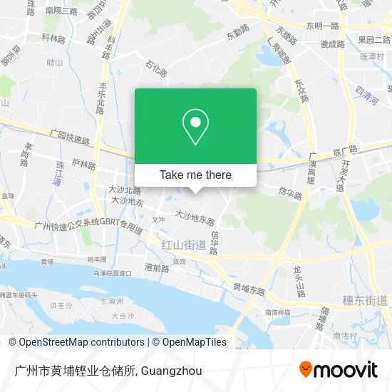 广州市黄埔铿业仓储所 map