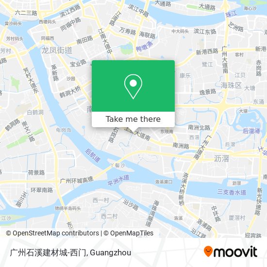 广州石溪建材城-西门 map
