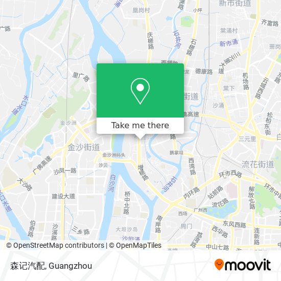 森记汽配 map