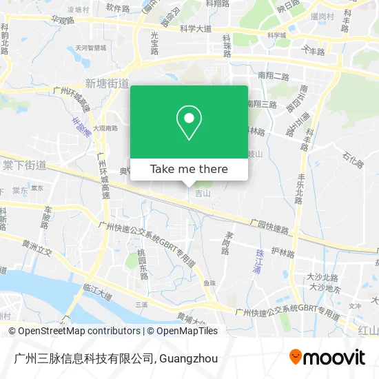 广州三脉信息科技有限公司 map