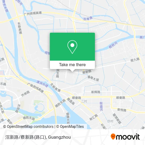 滘新路/蔡新路(路口) map