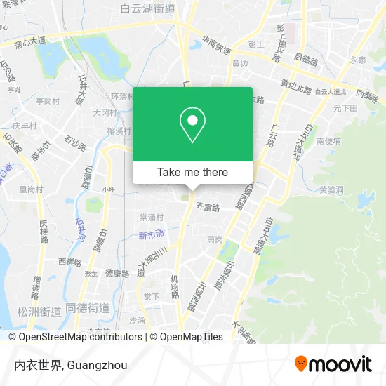 内衣世界 map