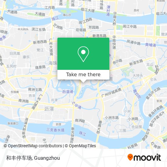 和丰停车场 map