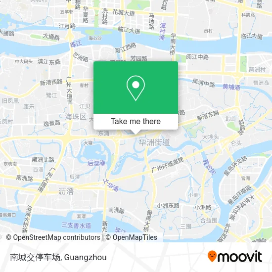 南城交停车场 map