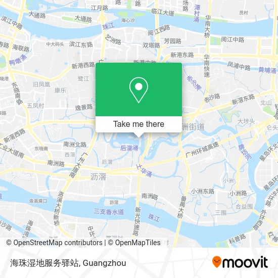 海珠湿地服务驿站 map