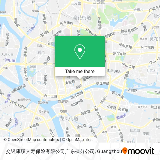 交银康联人寿保险有限公司广东省分公司 map