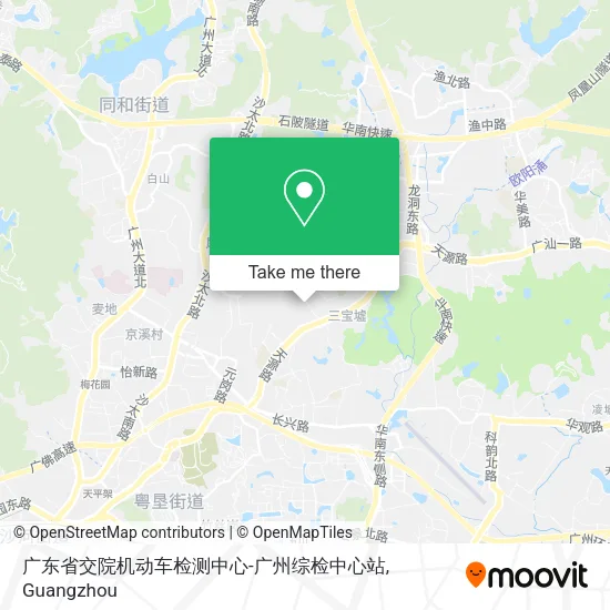 广东省交院机动车检测中心-广州综检中心站 map