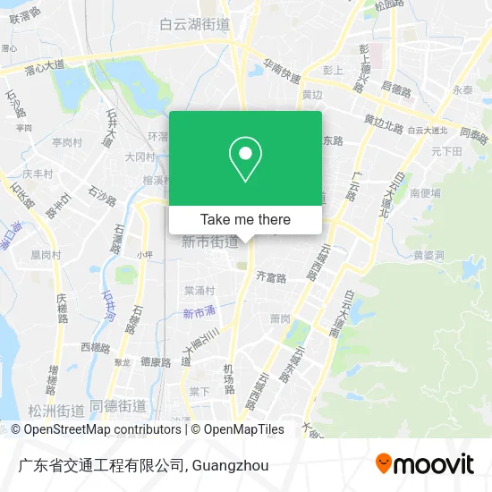 广东省交通工程有限公司 map