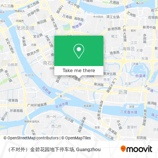 （不对外）金碧花园地下停车场 map