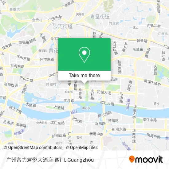 广州富力君悦大酒店-西门 map