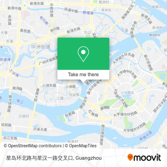 星岛环北路与星汉一路交叉口 map