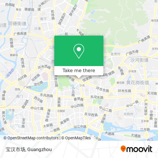 宝汉市场 map
